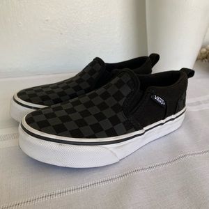 Kids checkered vans